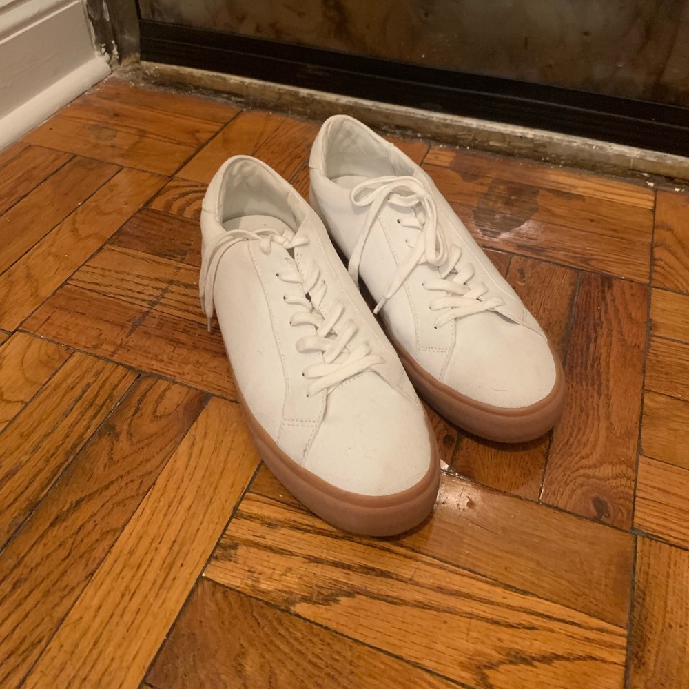 Madewell Men’s White Canvas Sneakers